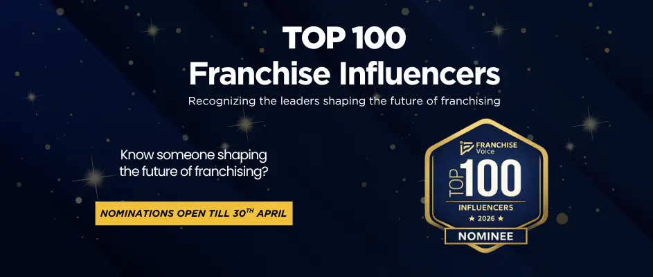 Top 100 Franchise Influencers 2026 by FranchiseVoice