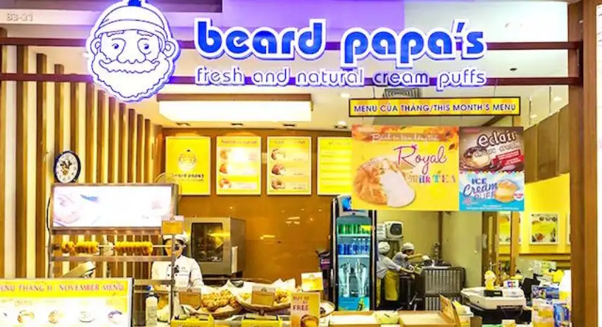 Beard Papa’s Sweets Café USA Franchise For Sale