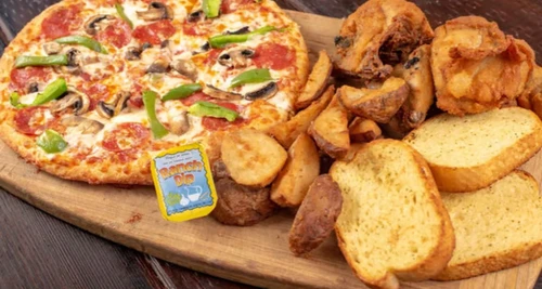Double Double Pizza & Chicken