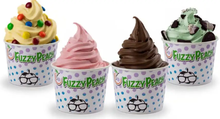 Fuzzy Peach  | frozen yogurt