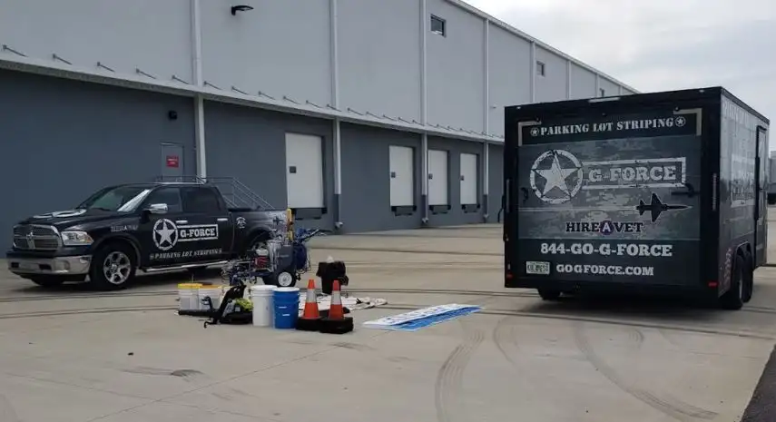 G-FORCE Parking Lot Striping Opportunity