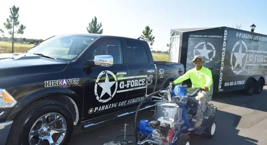 G-FORCE Parking Lot Striping Opportunity