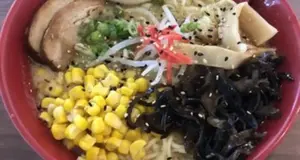 Lifting Noodles Ramen