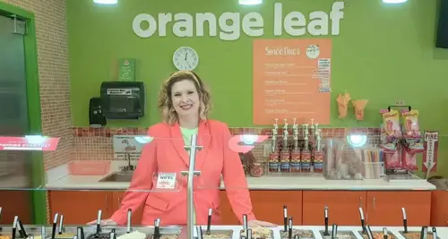 Orange Leaf Frozen Yogurt