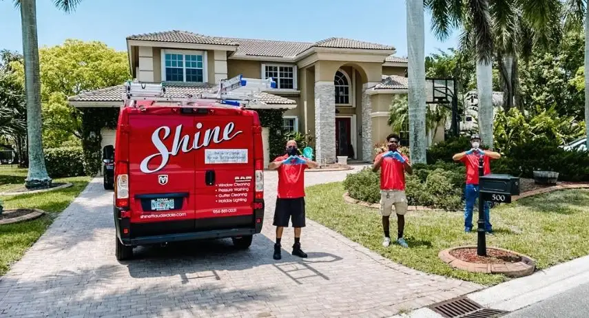 Shine Franchise Opportunity | exterior cleaning image 3