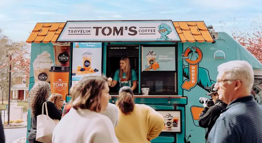 Travelin’ Tom’s Coffee USA Franchise Opportunity